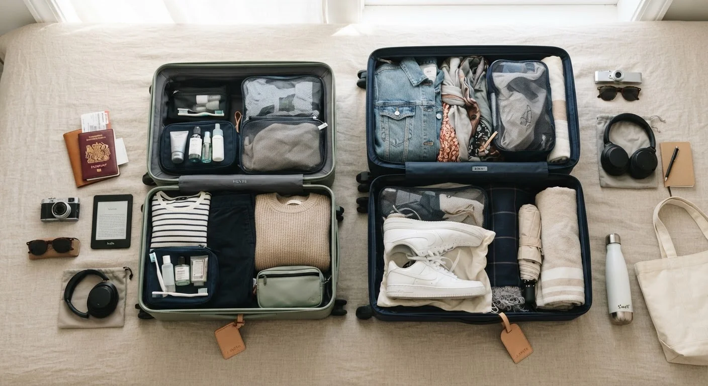 Carry-On Only vs. Checked Luggage: The Real Cost Breakdown