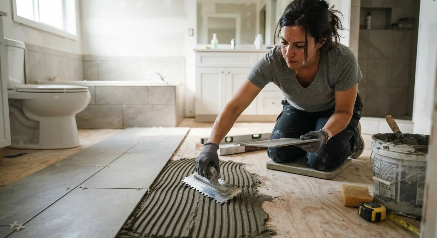 DIY Tile Work: Where It Makes Sense — and Where It Gets Risky