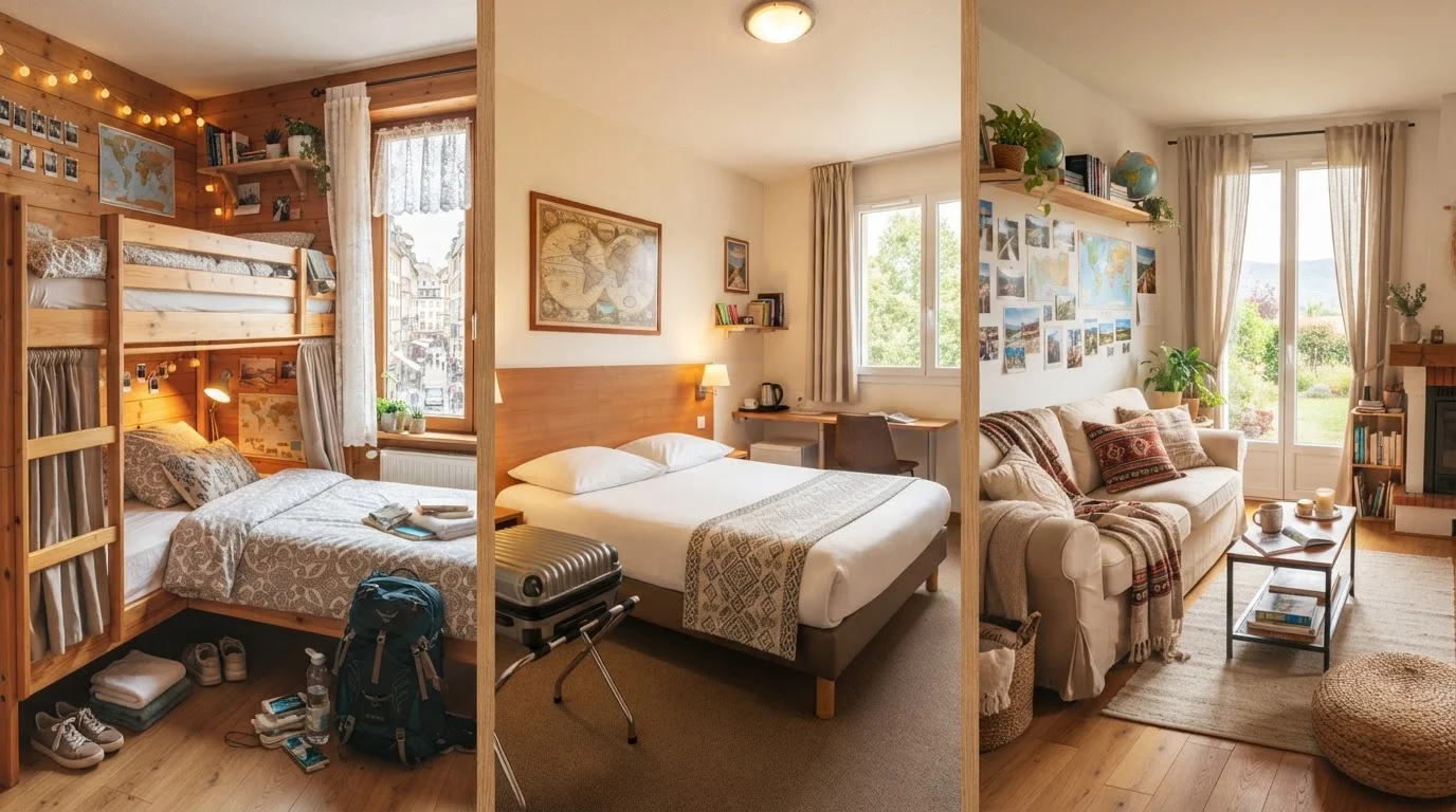 Hostel, Budget Hotel, or Vacation Rental: Choosing the Right Lodging for Your Trip