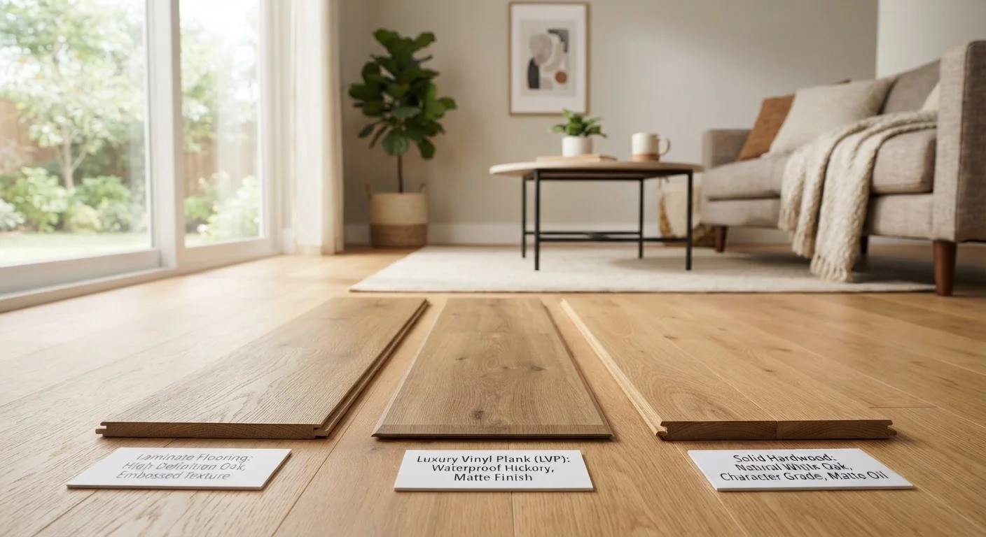Laminate, Vinyl Plank, and Hardwood Flooring: What Sets Them Apart