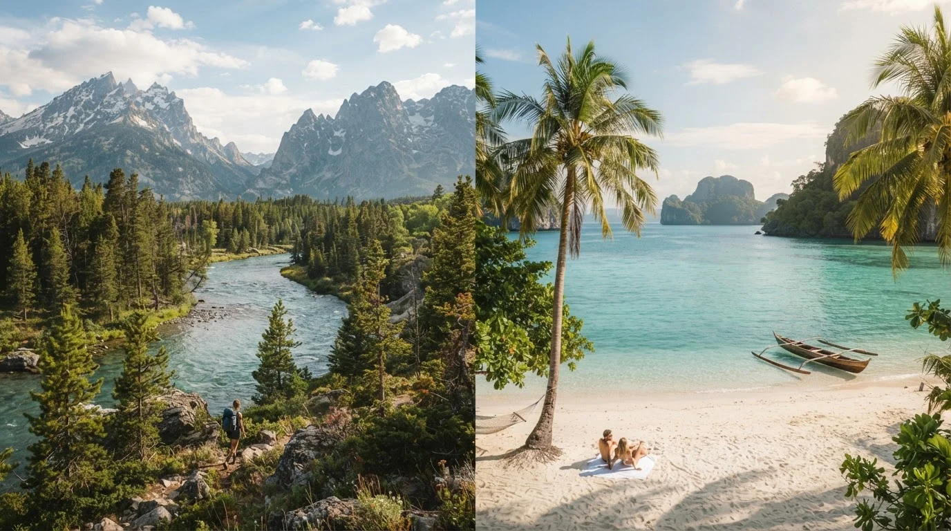 National Parks vs. International Beach Resorts: Which Delivers More Value for a Week Away?