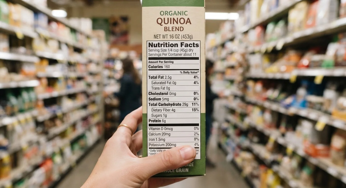 Reading a Nutrition Label Without the Confusion