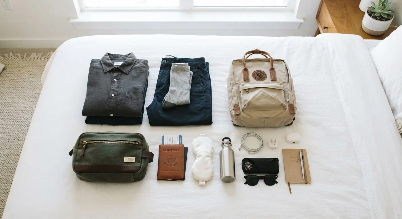 The Complete Packing List for a Week-Long Domestic Trip