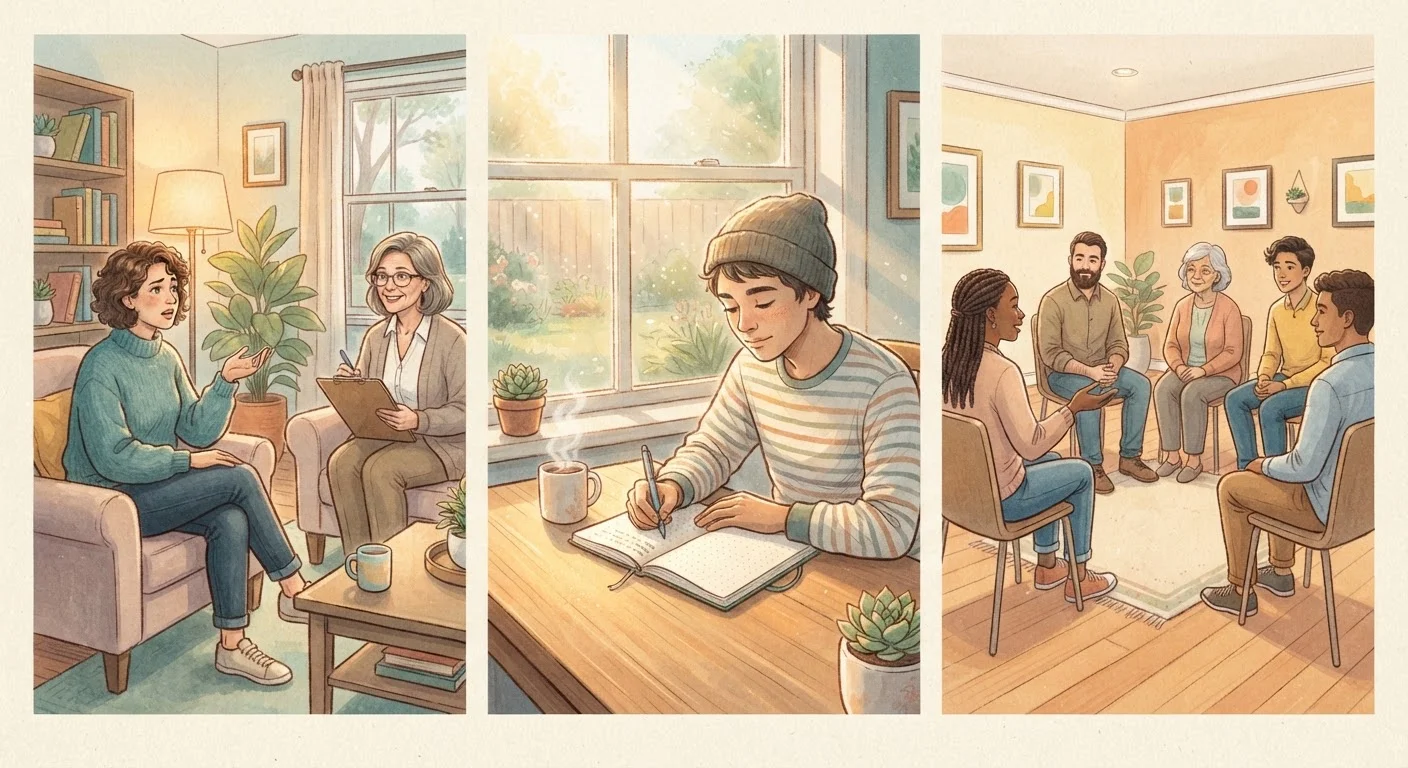 Therapy, Self-Help, and Peer Support: Understanding Your Mental Wellness Options