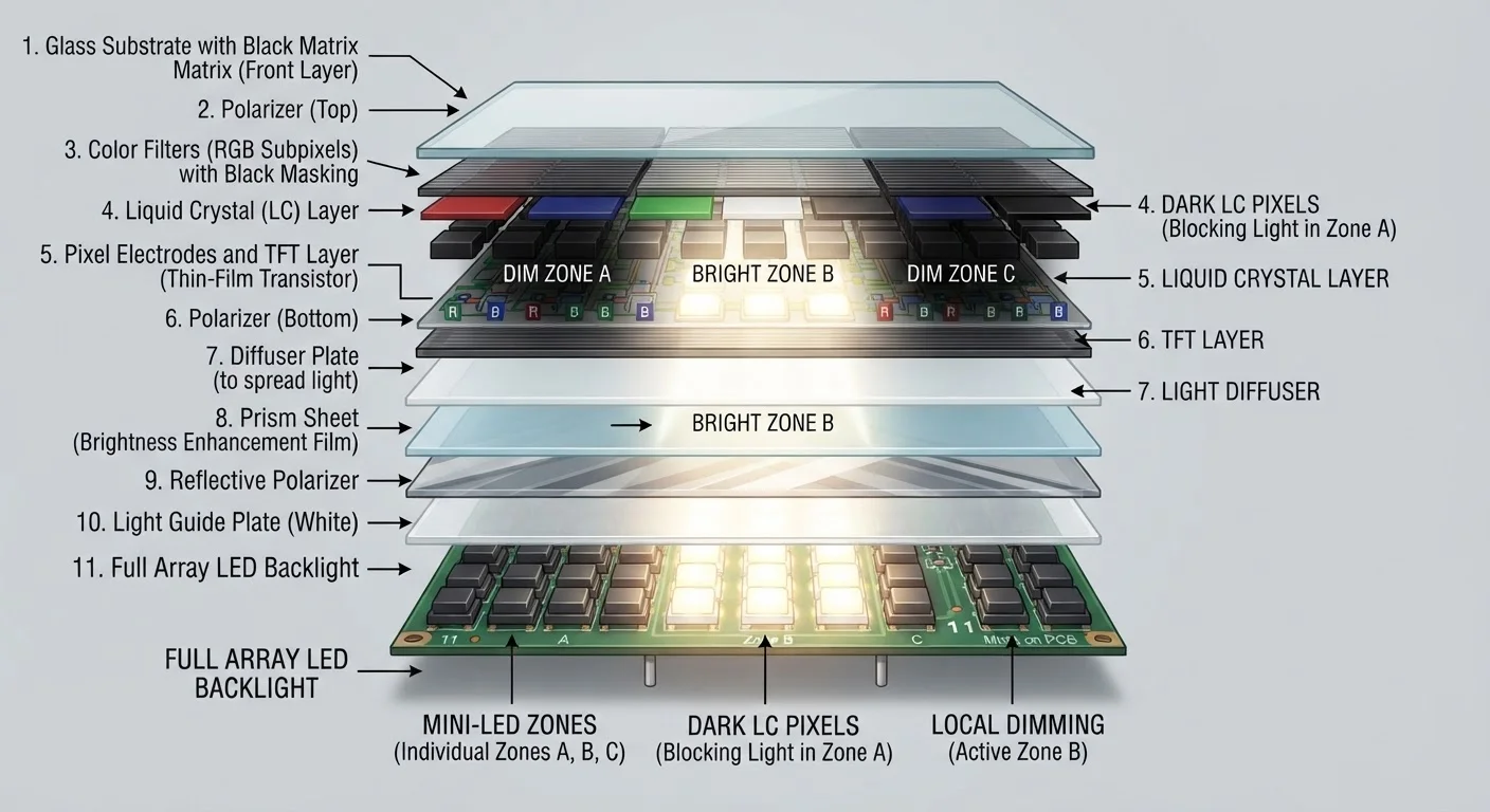 Understanding Backlight Types: Full-Array Local Dimming vs. Edge-Lit Panels