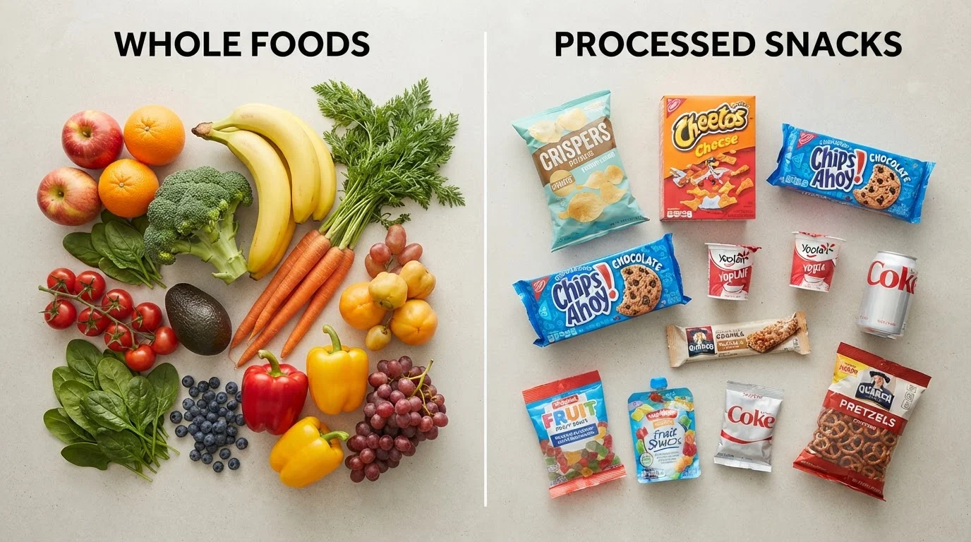Whole Foods vs. Processed Foods: What the Difference Really Means for Your Diet
