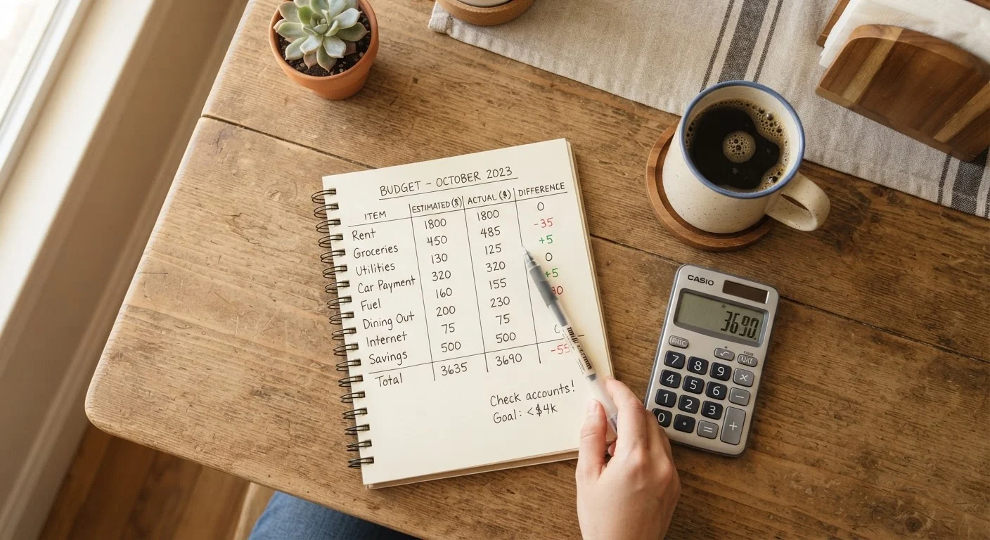 Your First Monthly Budget: A Ground-Up Framework for American Households